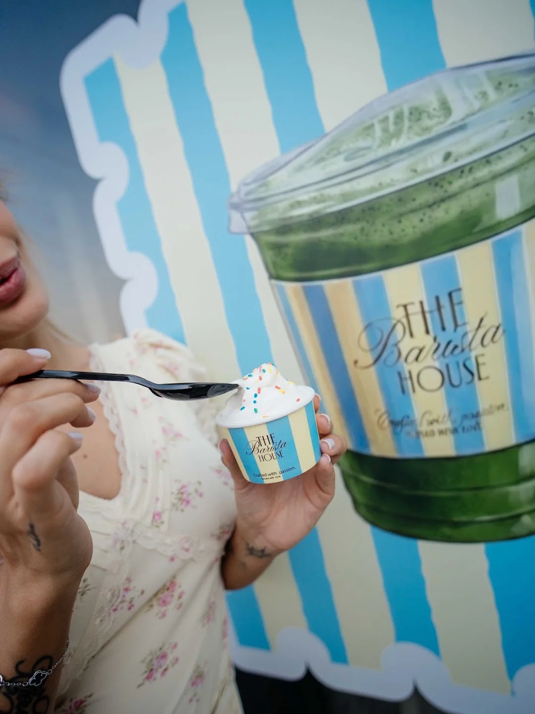 Ice-cream lifestyle campaign photography