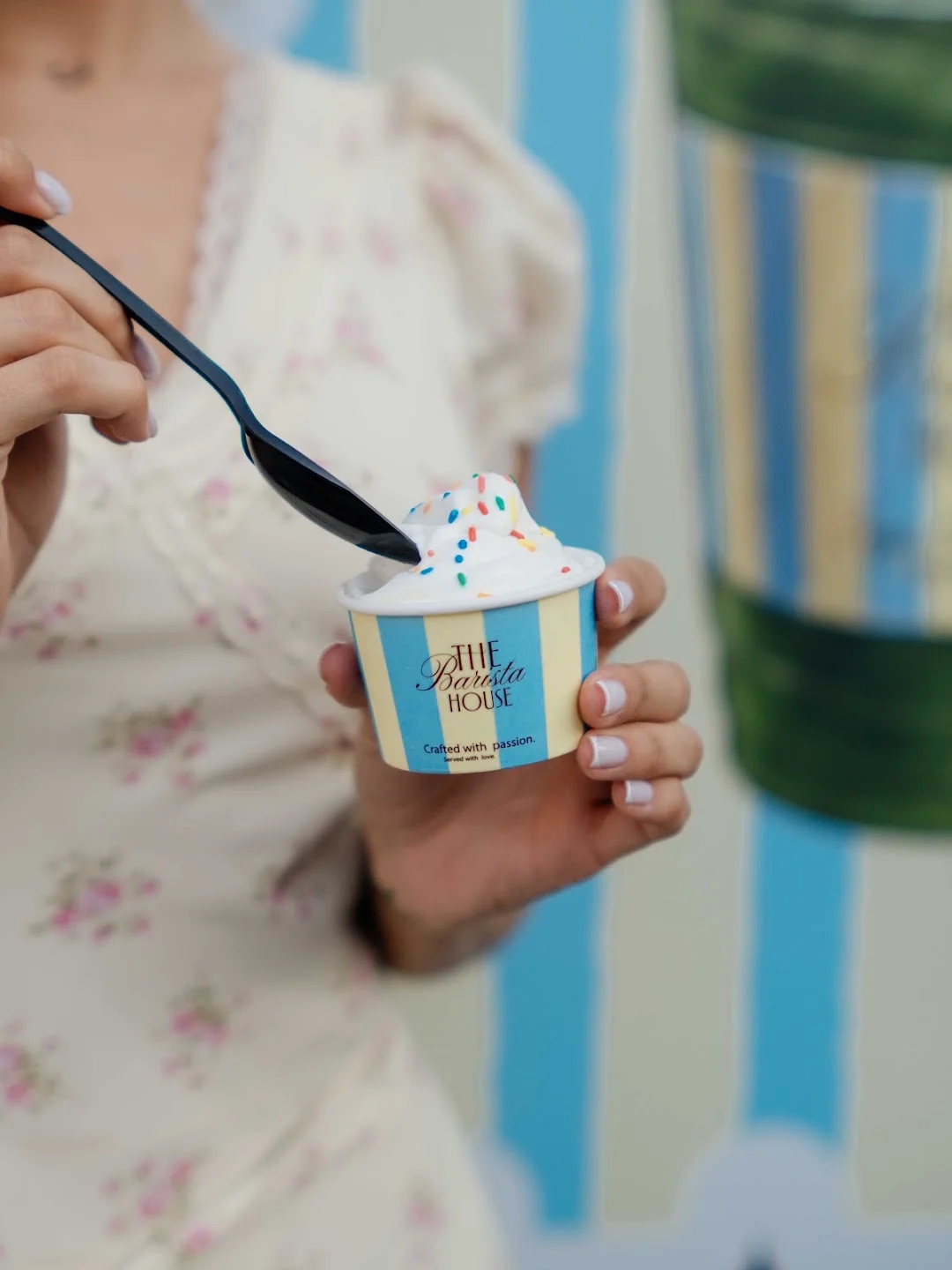Ice-cream lifestyle campaign photography