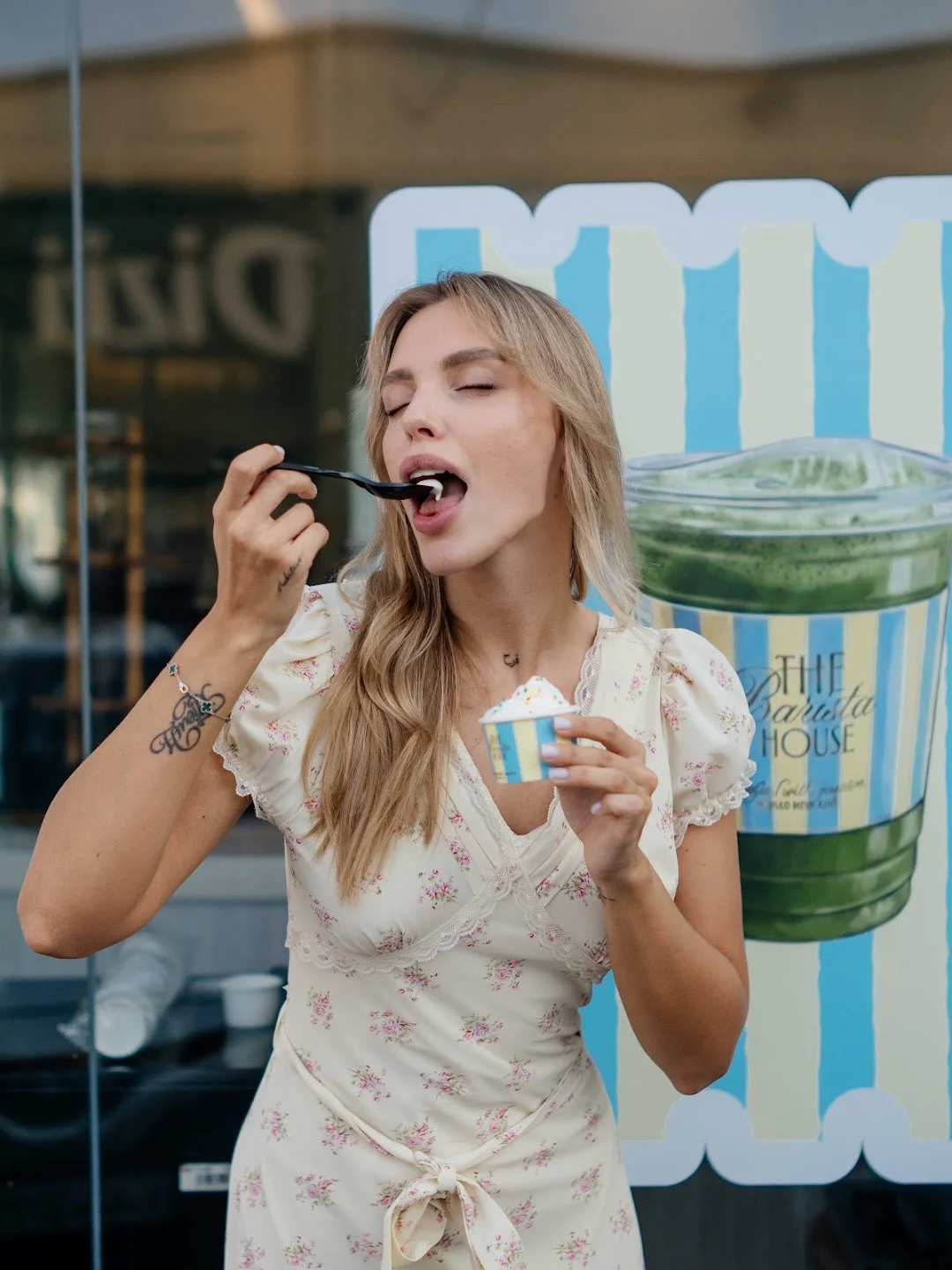 Ice-cream lifestyle campaign photography
