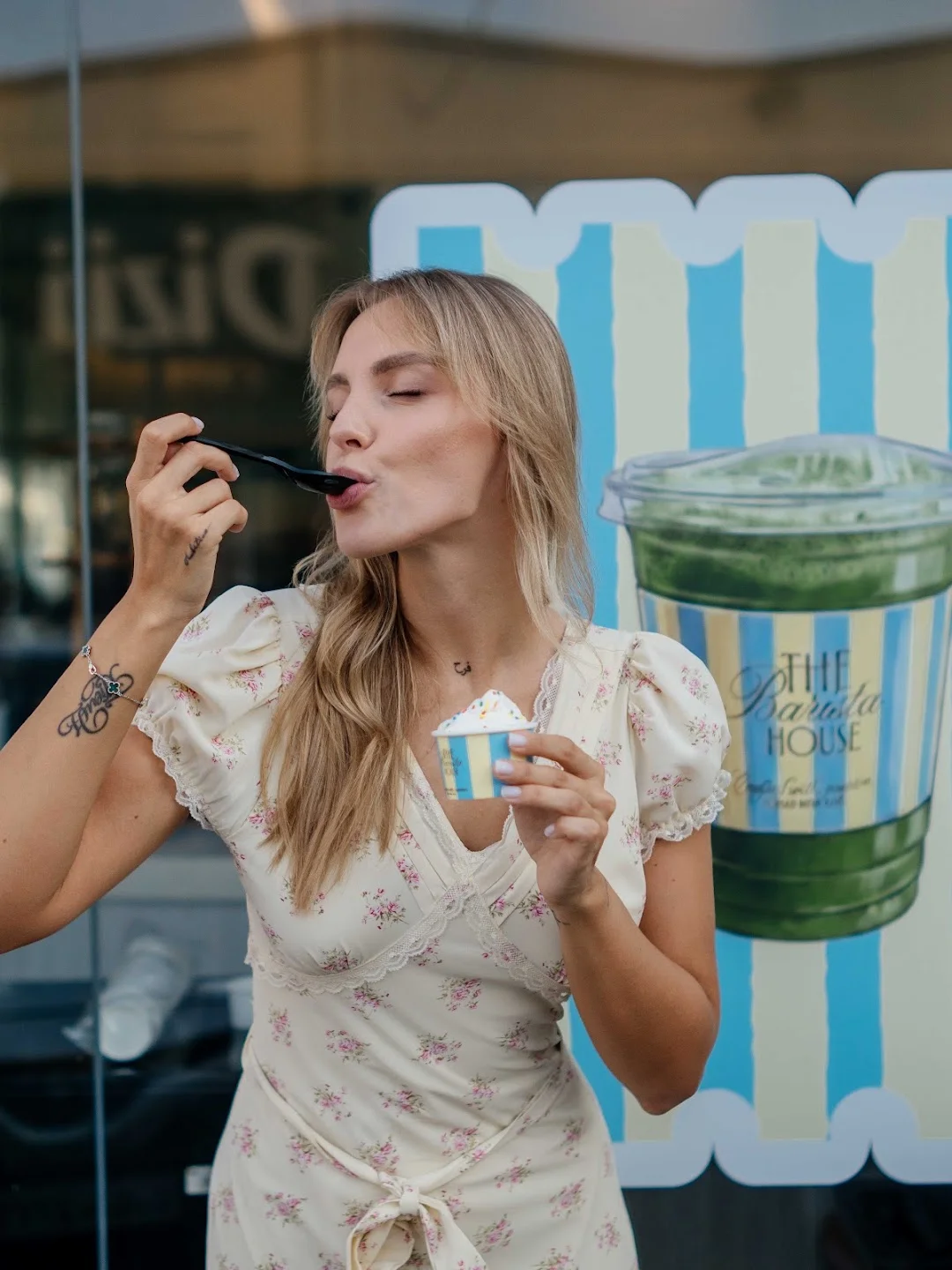 Ice-cream lifestyle campaign photography