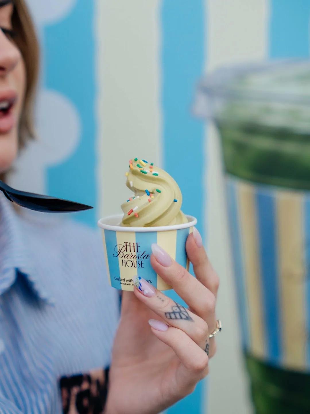 Ice-cream lifestyle campaign photography