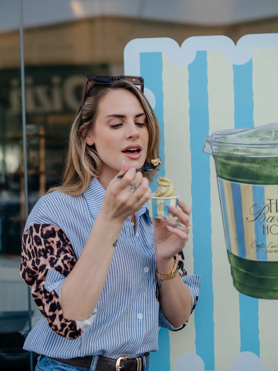 Ice-cream lifestyle campaign photography