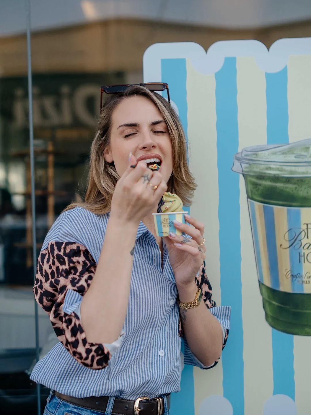 Ice-cream lifestyle campaign photography