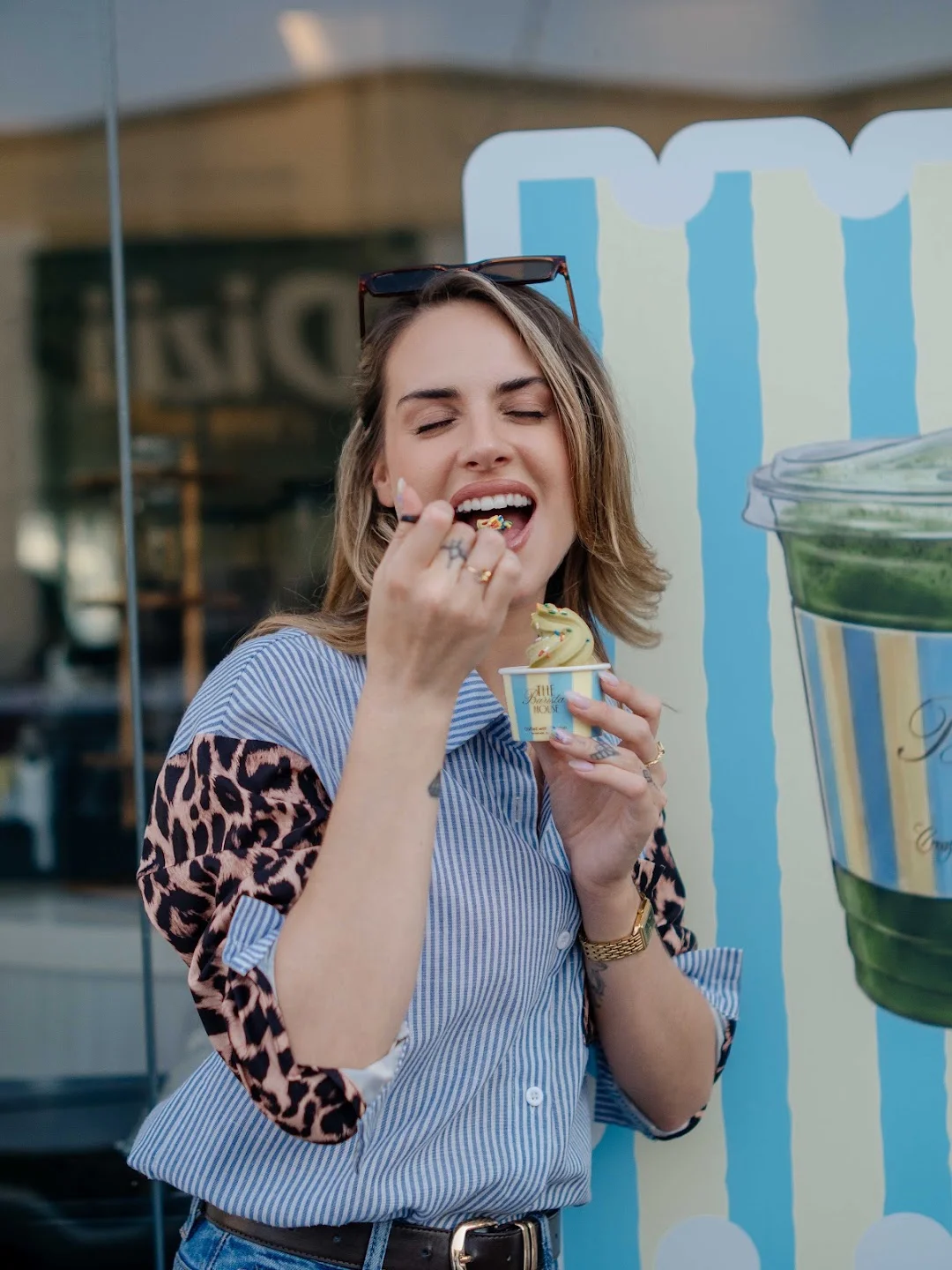Ice-cream lifestyle campaign photography